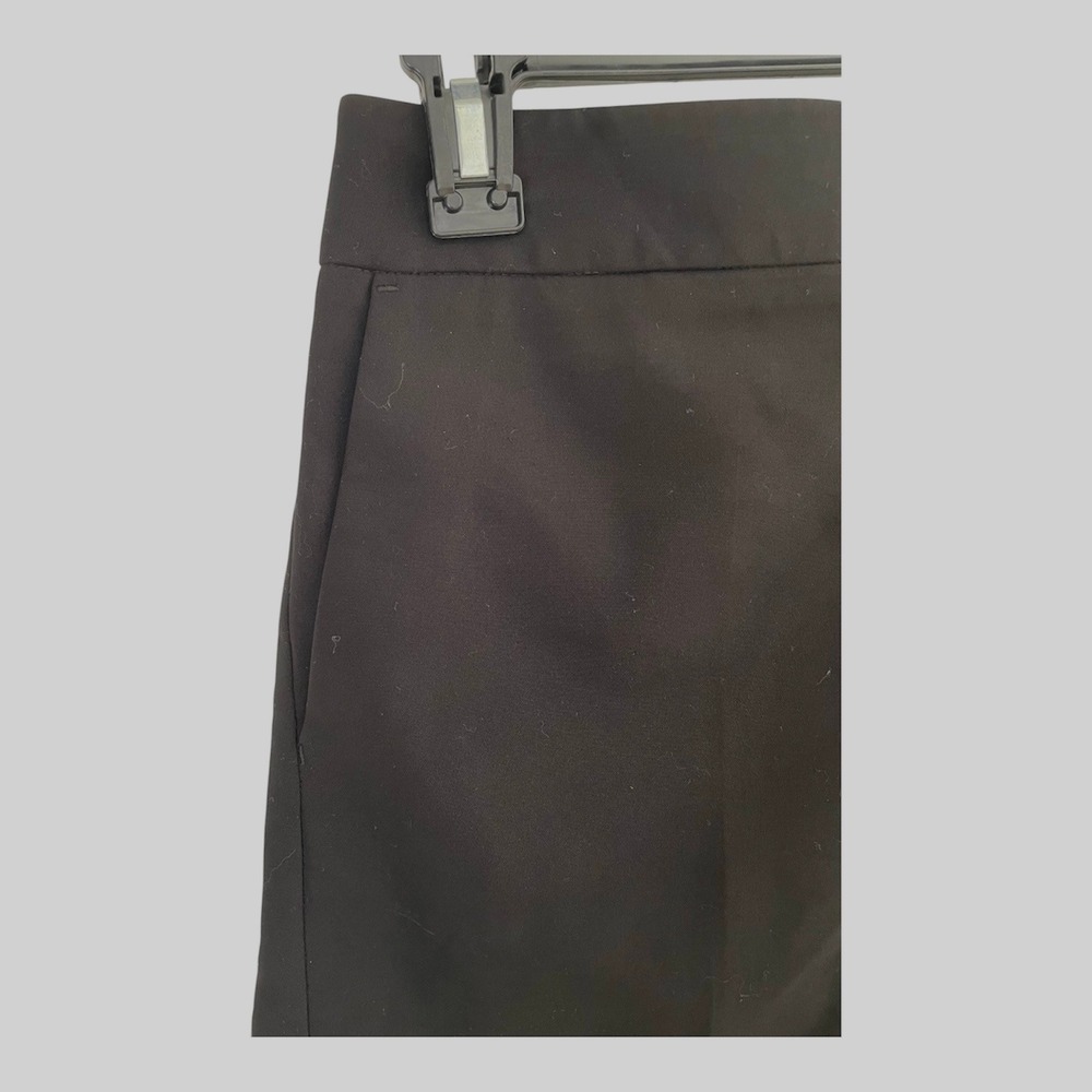 Express Women Black Dress Shorts Size 6 Side Zip Tailored Pockets Solid - Picture 3 of 5